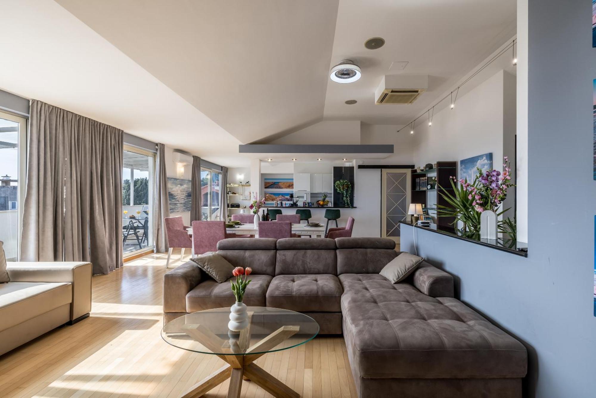 Urban Utopia Penthouse With Private Parking Split Kültér fotó