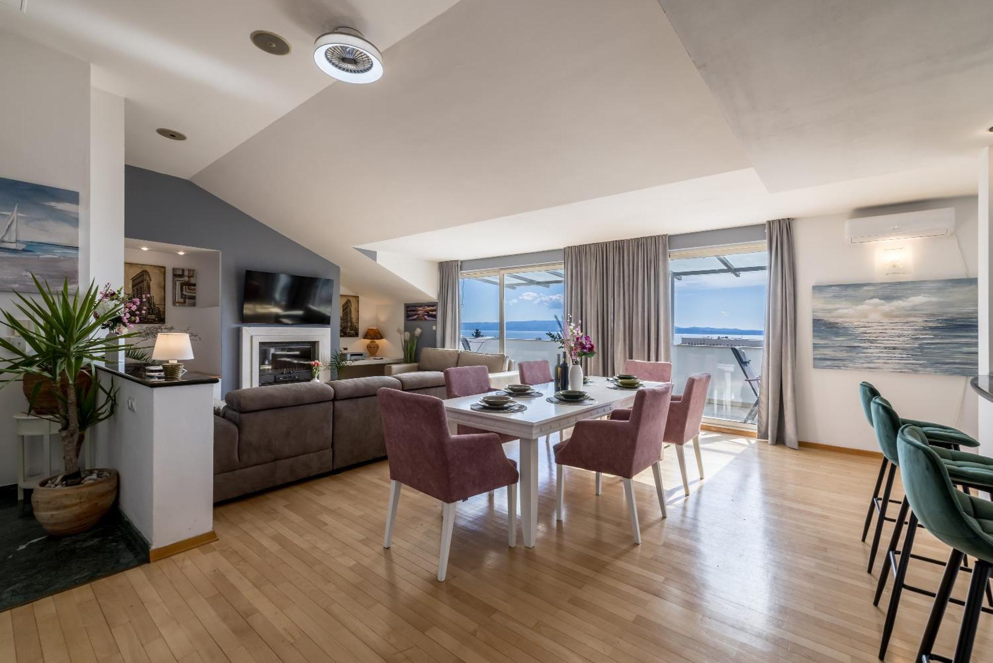 Urban Utopia Penthouse With Private Parking Split Kültér fotó