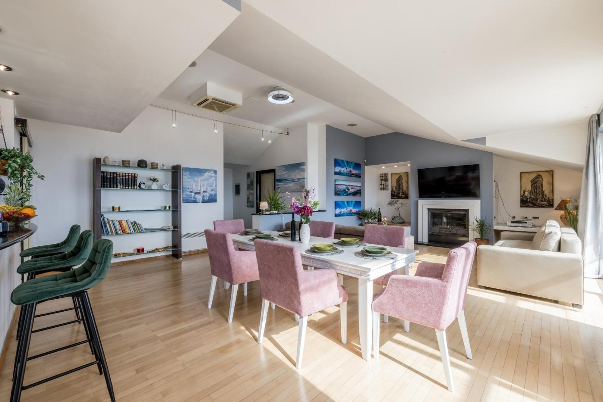 Urban Utopia Penthouse With Private Parking Split Kültér fotó
